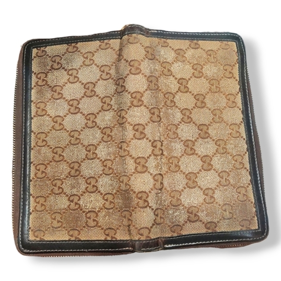 Gucci Wallet, GG Canvas Bamboo Tassel Zip Around Wallet - Picture 2 of 16